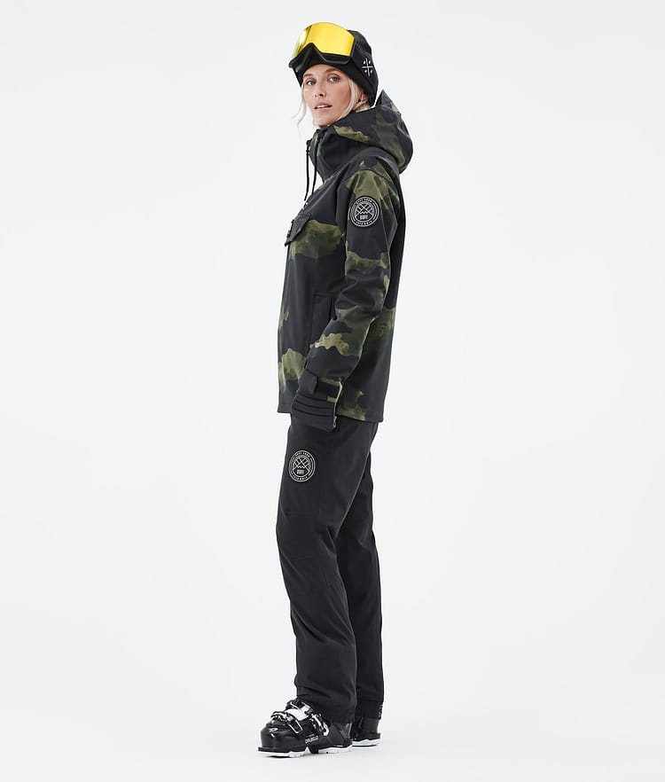 Dope Blizzard W 2022 Chaqueta Esquí Mujer Green Camo, Imagen 4 de 9