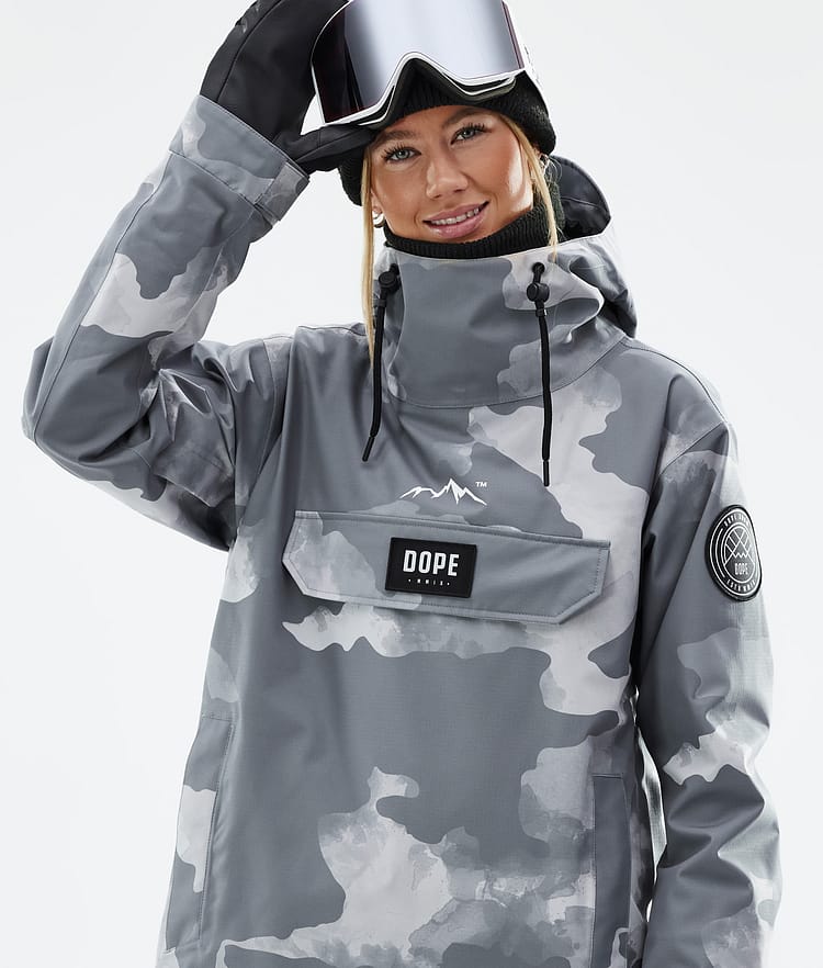 Dope Blizzard W 2022 Giacca Snowboard Donna Stone Camo, Immagine 2 di 9