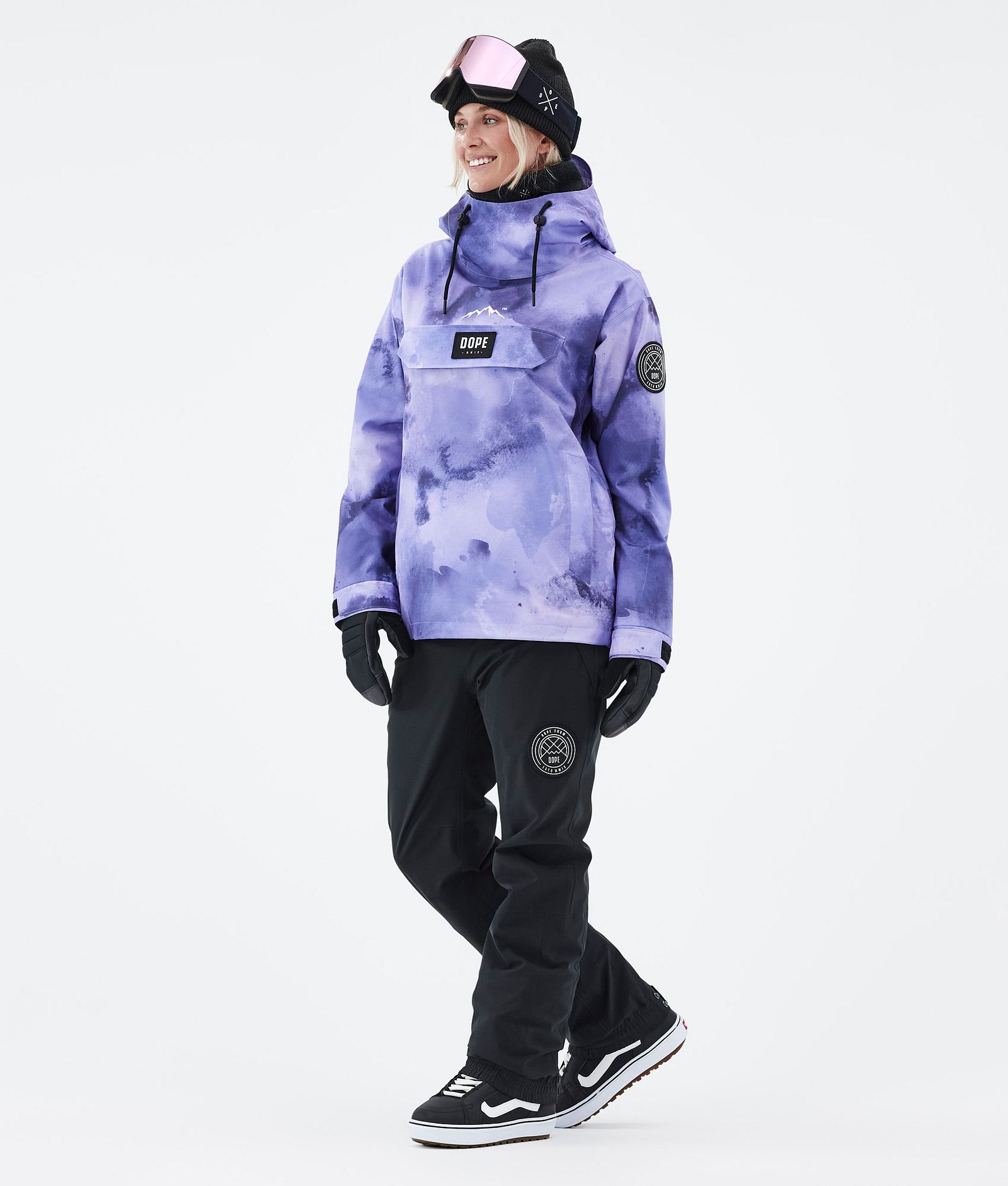 Dope Blizzard W 2022 Snowboard Jacket Women Liquid Violet, Image 3 of 9