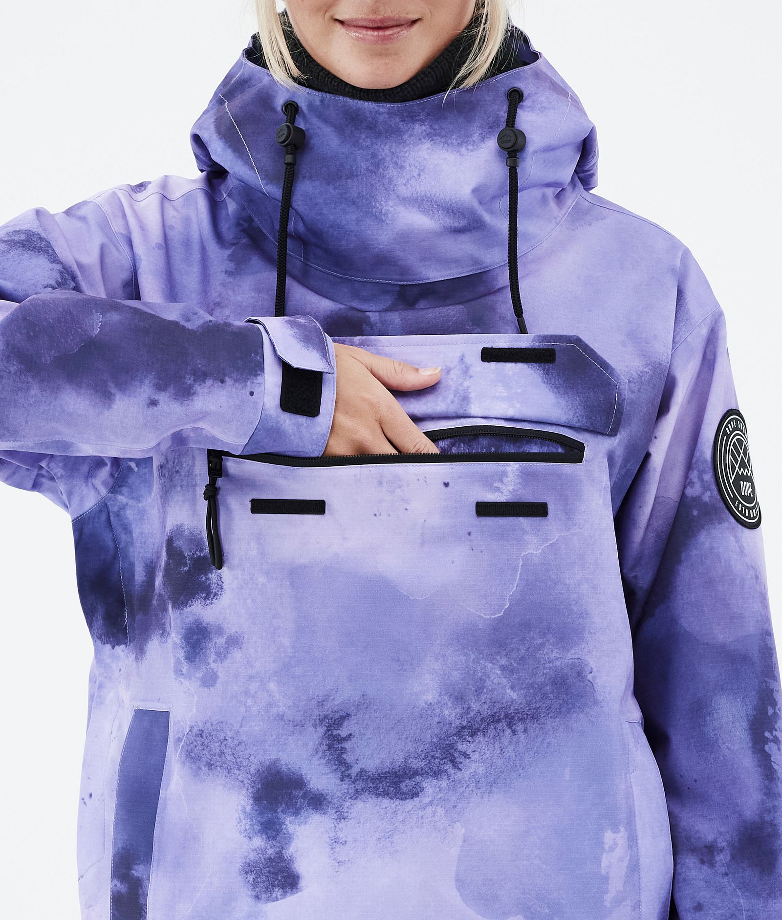 Dope Blizzard W 2022 Snowboard Jacket Women Liquid Violet, Image 9 of 9