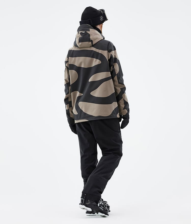 Dope Blizzard W 2022 Ski Jacket Women Pangea Walnut, Image 5 of 9