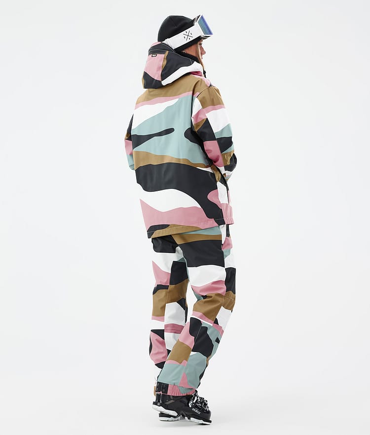 Dope Blizzard W Ski jas Dames Shards Gold Muted Pink, Afbeelding 4 van 8