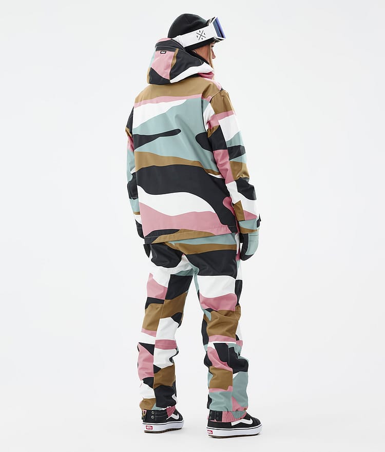 Dope Blizzard W Snowboard jas Dames Shards Gold Muted Pink, Afbeelding 4 van 8