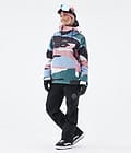 Dope Blizzard W 2022 Snowboard Jacket Women Shards Light Blue Muted Pink, Image 3 of 9