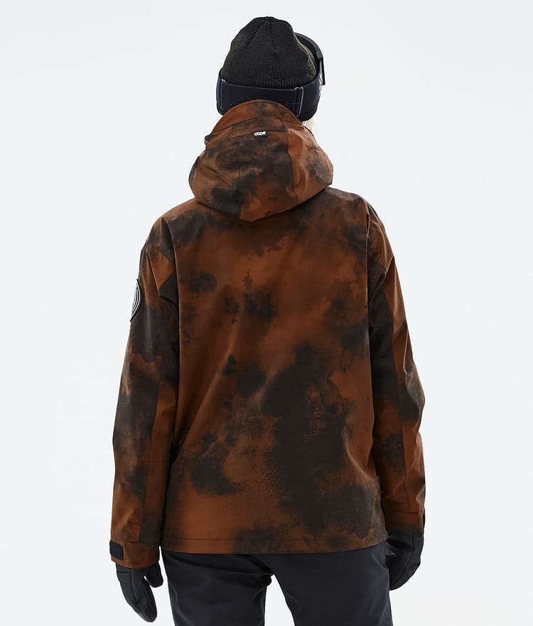 Dope Blizzard W 2022 Kurtka Snowboardowa Kobiety Smudge Orange, Zdjęcie 7 z 9