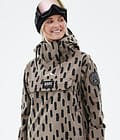 Dope Blizzard W 2022 Ski Jacket Women Stripes Walnut, Image 2 of 9