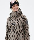 Dope Blizzard W 2022 Veste Snowboard Femme Stripes Walnut, Image 2 sur 9