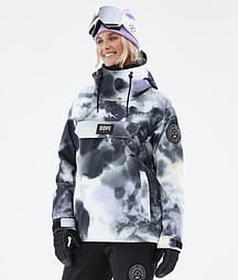 Dope Blizzard W 22 Bunda na Snowboard Dámské Tiedye Black Purple