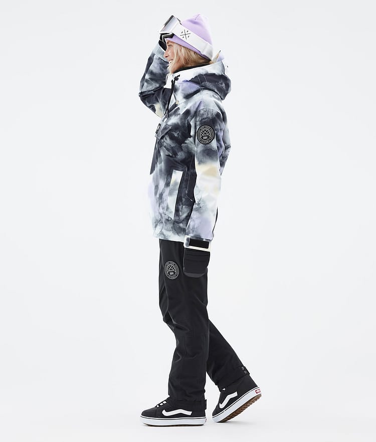 Dope Blizzard W 22 Bunda na Snowboard Dámské Tiedye Black Purple Renewed, Obrázek 4 z 9
