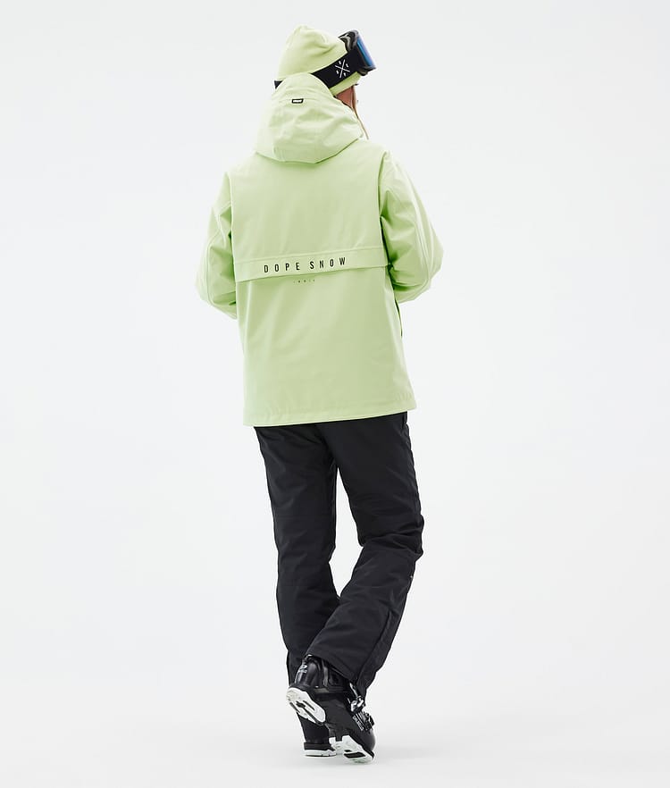 Dope Puffer W Chaqueta Esquí Mujer Faded Green - Verde