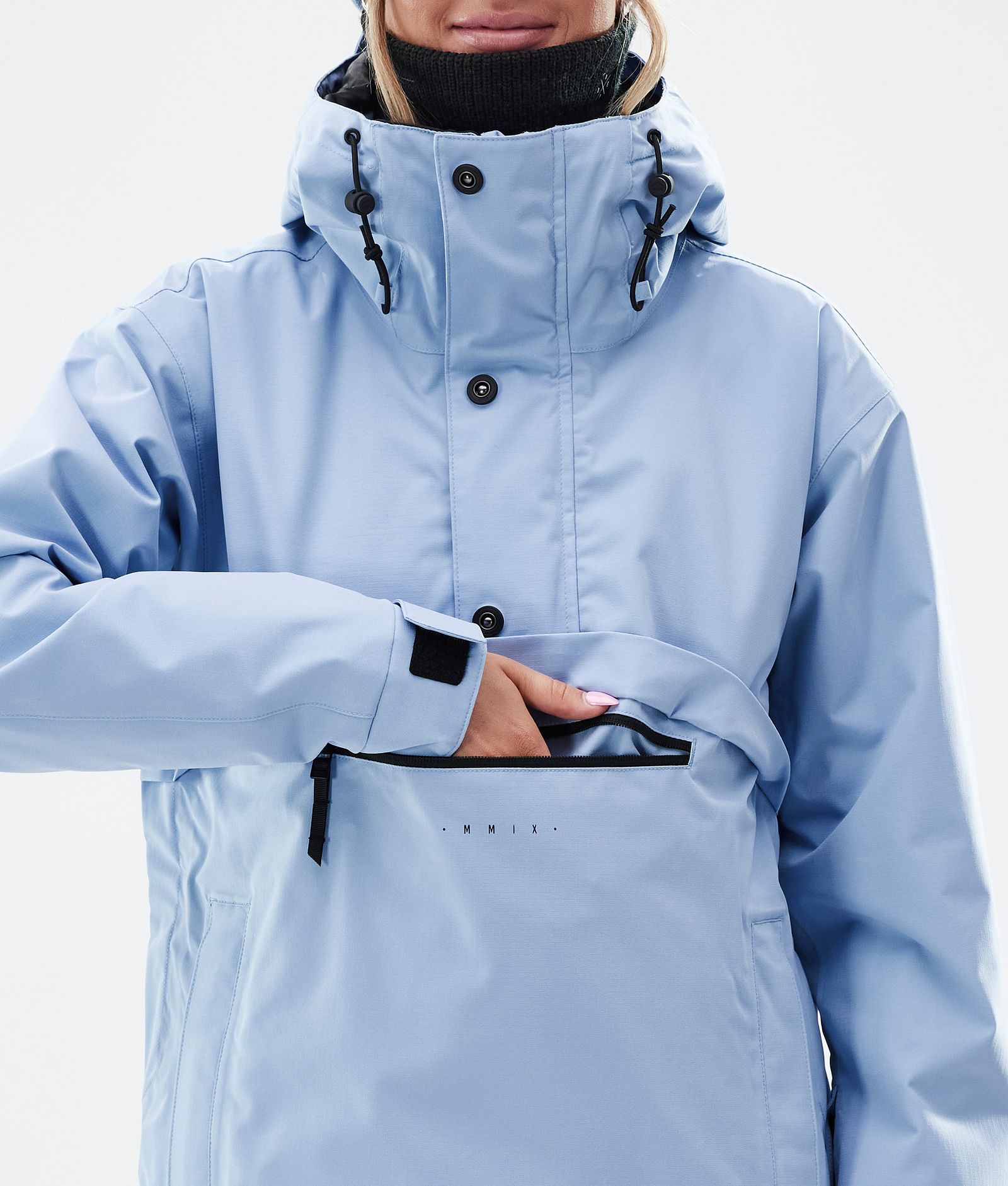 Dope Legacy W Snowboard Jacket Women Light Blue Renewed