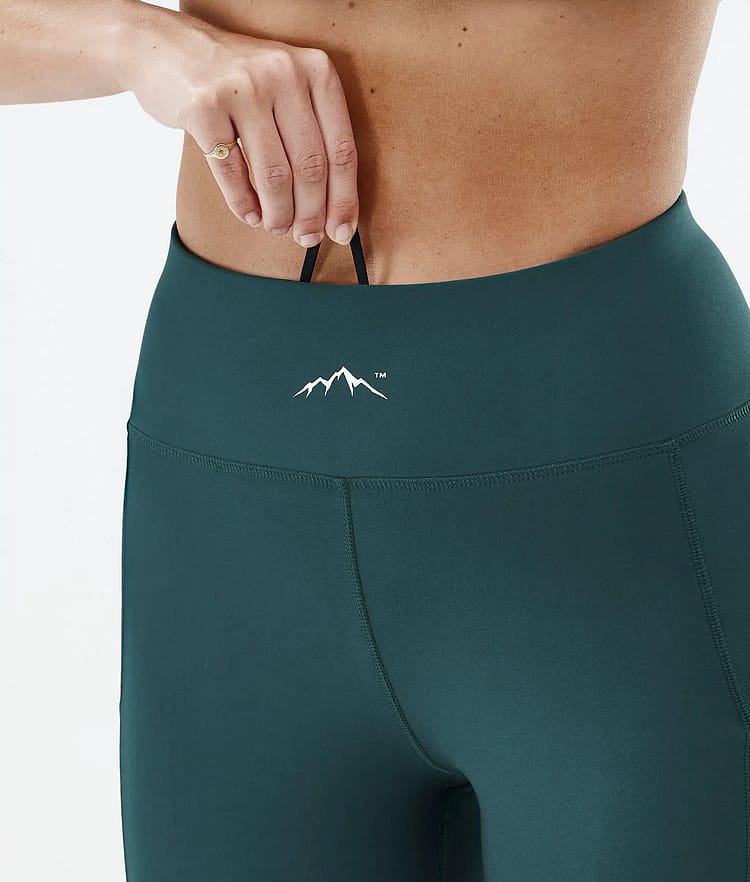 Dope Lofty Tech Leggings Dames Bottle Green, Afbeelding 6 van 8