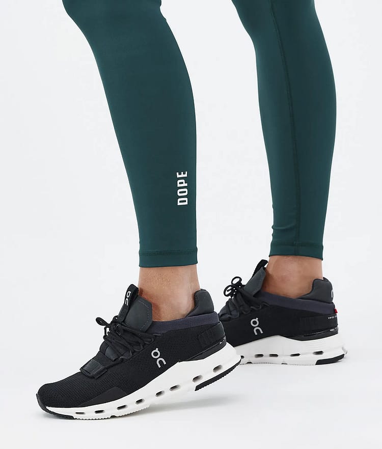 Dope Lofty Tech Leggings Donna Bottle Green