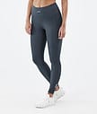 Dope Lofty Tech Leggings Donna Metal Blue