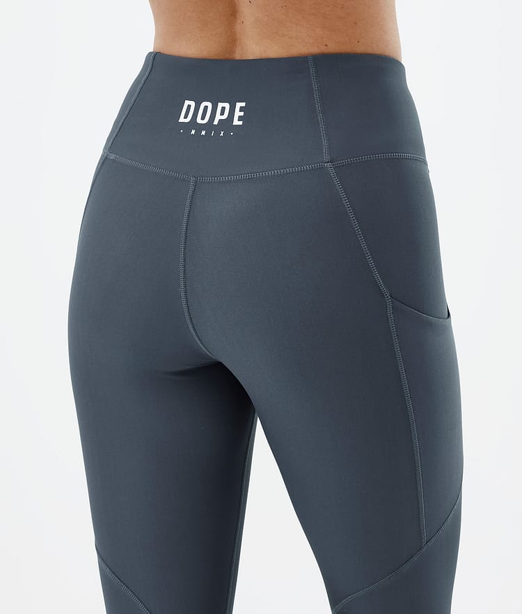 Dope Lofty Tech Leggings Dames Metal Blue, Afbeelding 7 van 8