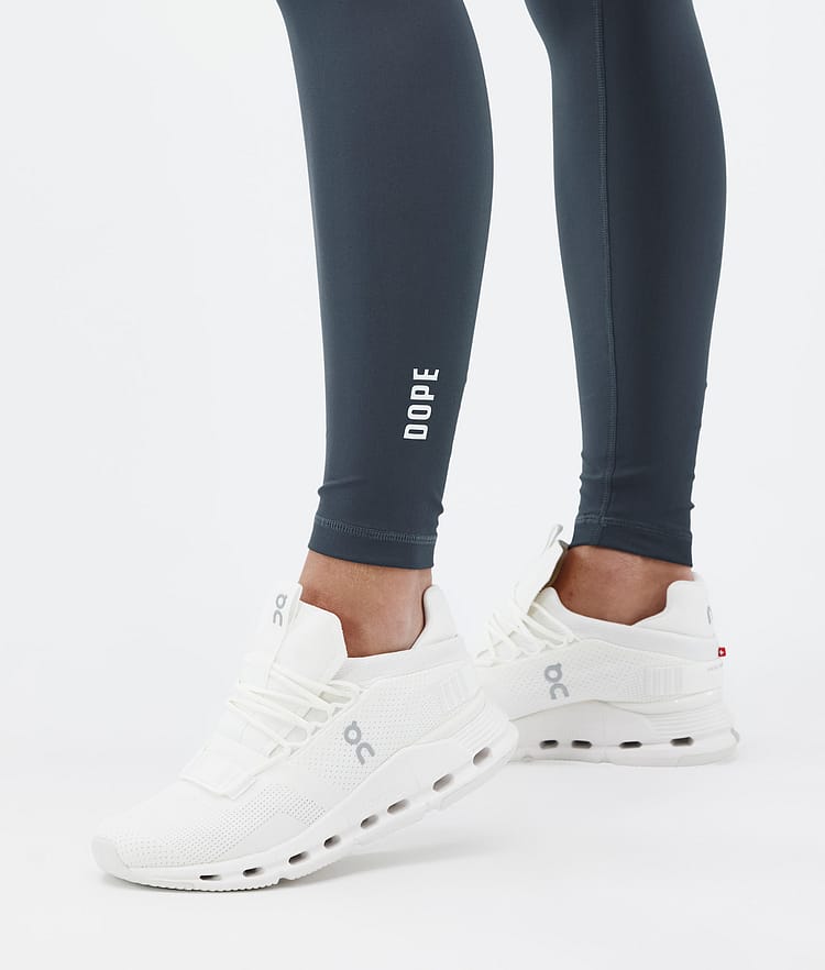 Dope Lofty Tech Leggings Women Metal Blue