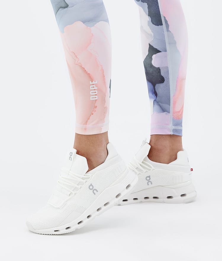 Dope Lofty Tech Leggings Women Blot Peach