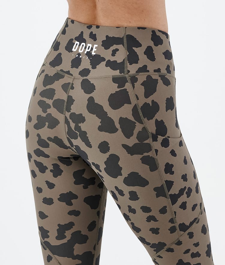 Dope Lofty Tech Leggings Dames Dots