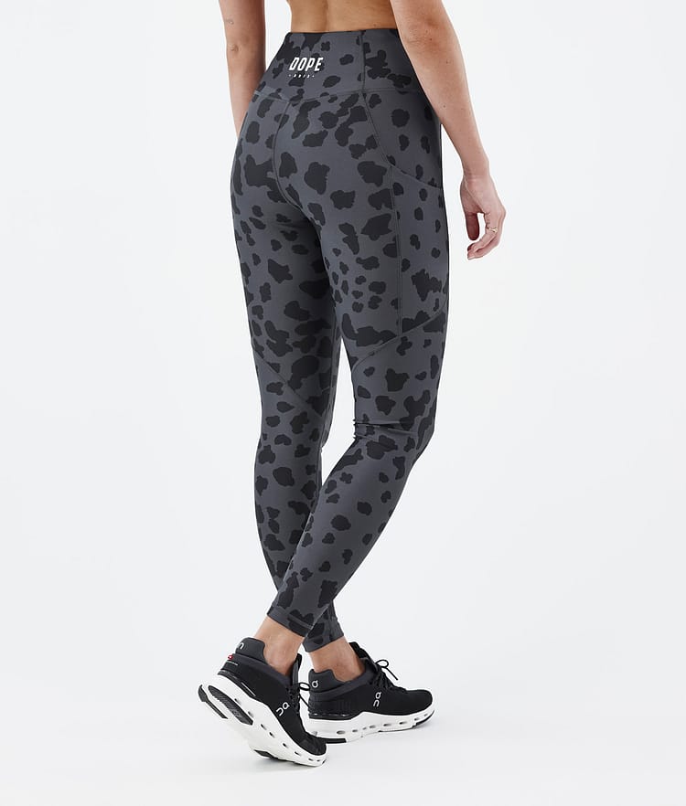 Dope Lofty Tech Leggings Dames Dots Phantom, Afbeelding 2 van 8