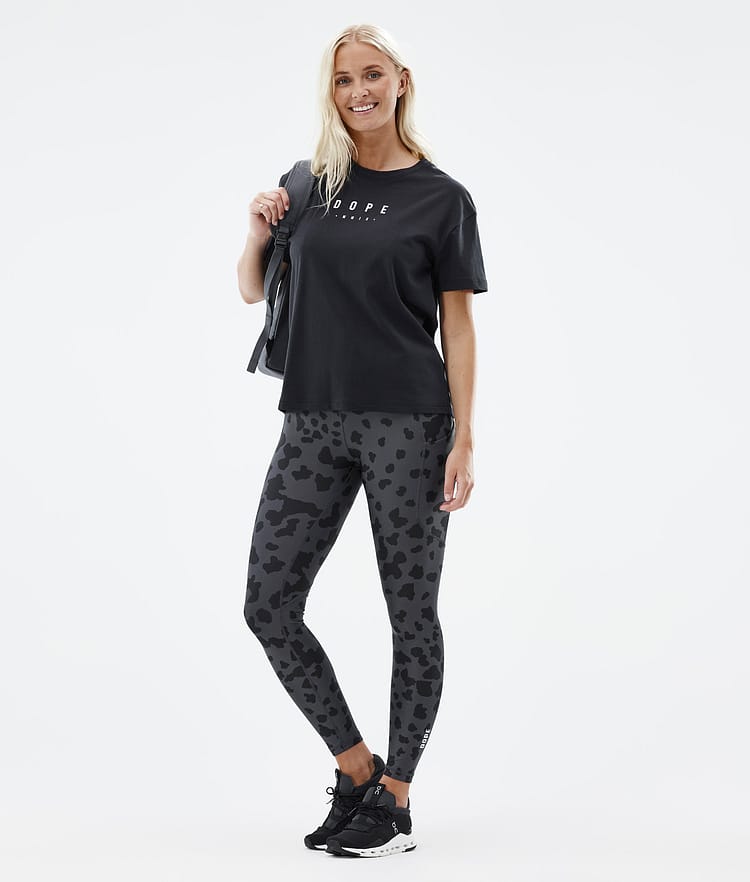 Dope Lofty Tech Leggings Dames Dots Phantom, Afbeelding 3 van 8