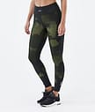 Dope Lofty Tech Leggings Donna Green Camo