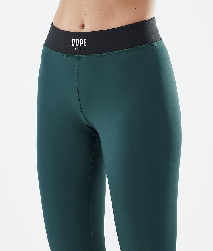 Dope Razor Leggings Dames Bottle Green, Afbeelding 5 van 7