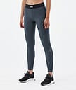 Dope Razor Leggings Women Metal Blue