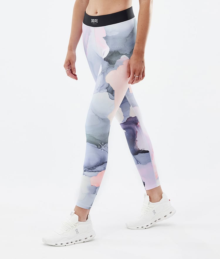 Dope Razor Legginsy Kobiety Blot Peach, Zdjęcie 1 z 7