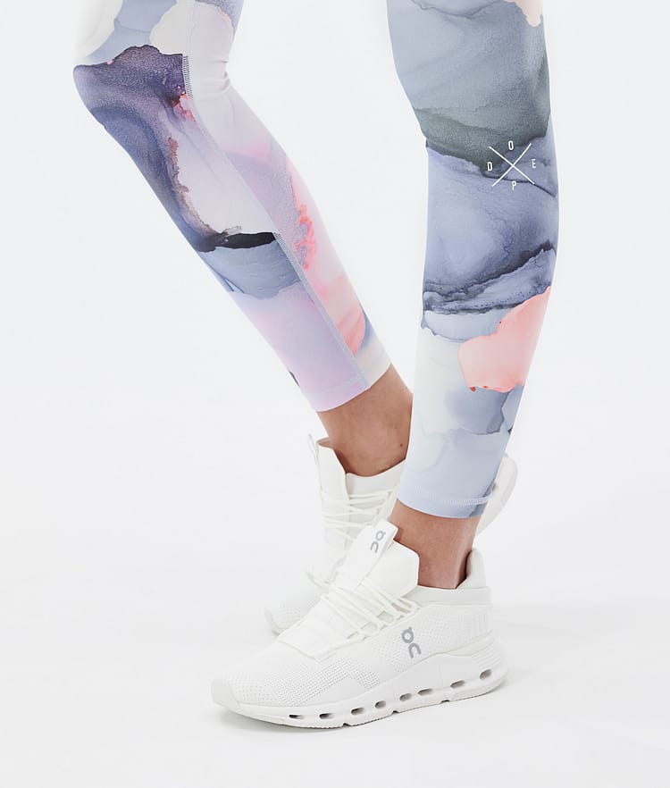 Dope Razor Leggings Dames Blot Peach