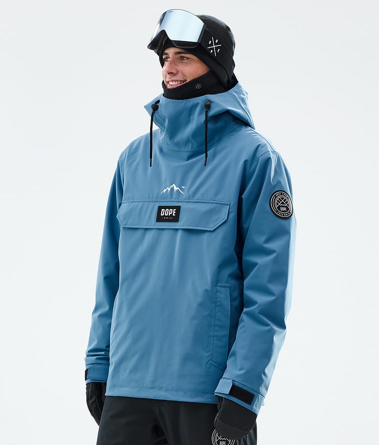 Dope Blizzard Snowboard Jacket Men Blue Steel, Image 1 of 9