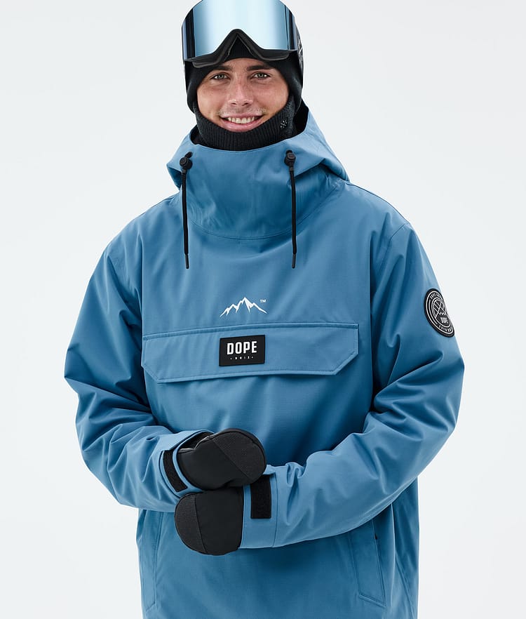Dope Blizzard Snowboard Jacket Men Blue Steel, Image 2 of 9