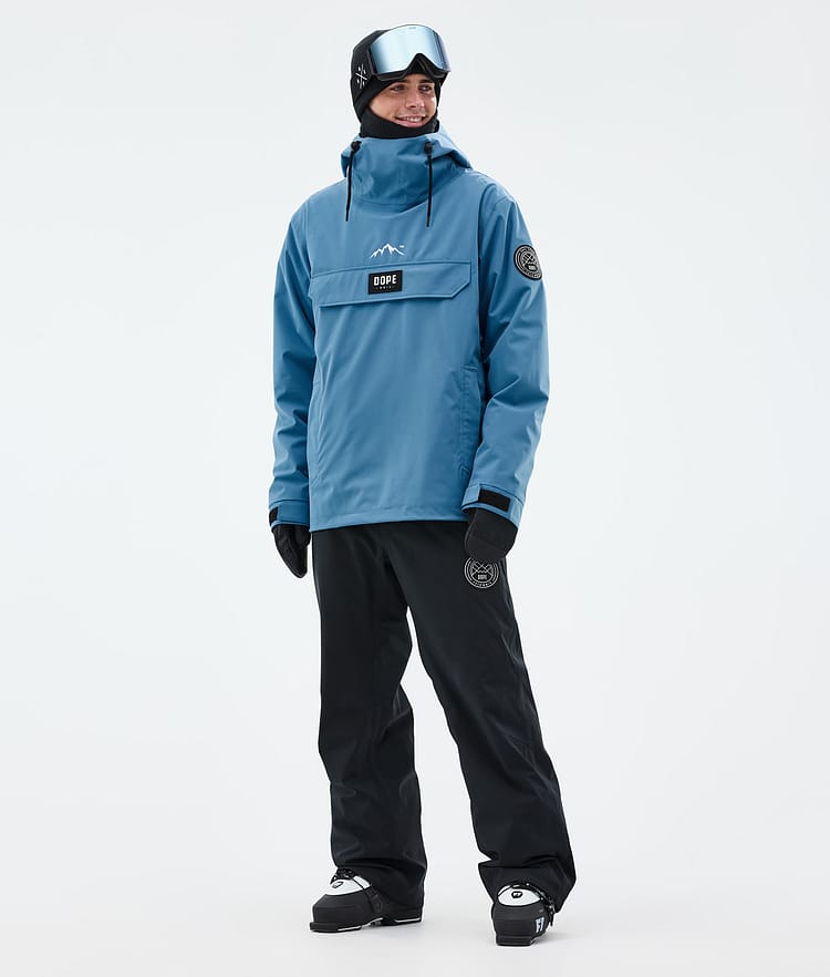 Dope Blizzard Ski Jacket Men Blue Steel, Image 3 of 9
