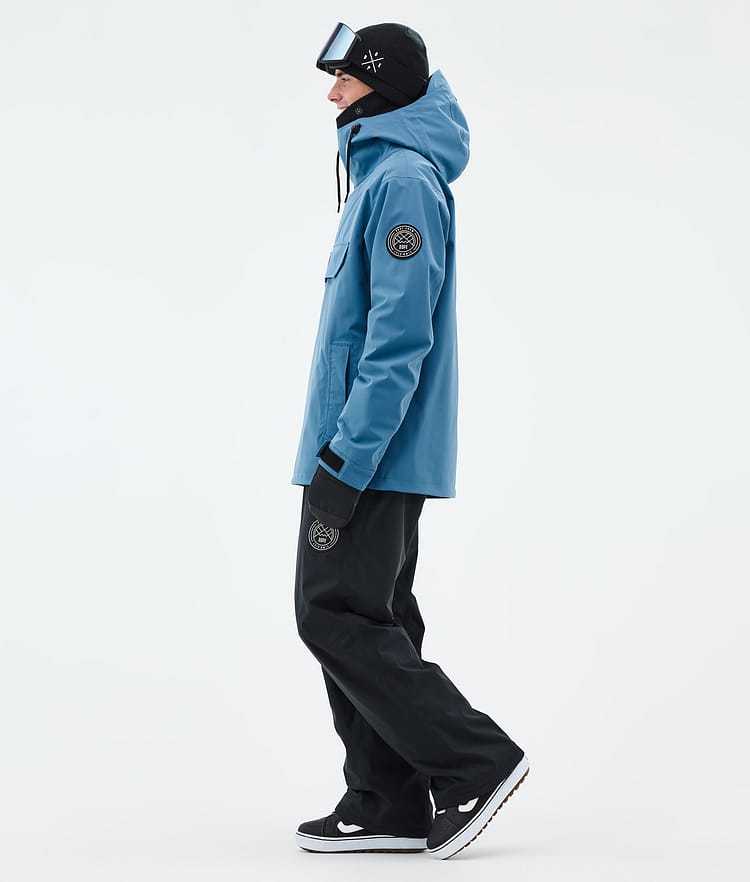 Dope Blizzard Snowboard Jacket Men Blue Steel, Image 4 of 9