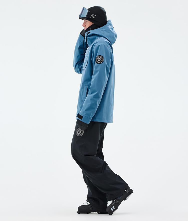 Dope Blizzard Ski Jacket Men Blue Steel, Image 4 of 9