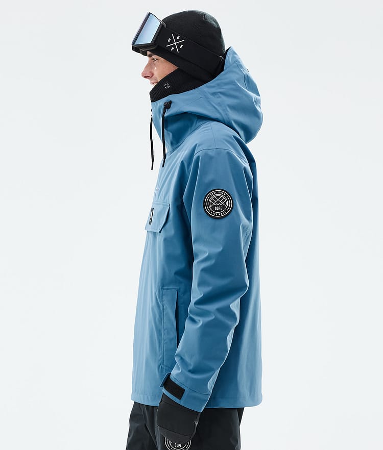Dope Blizzard Snowboard Jacket Men Blue Steel, Image 6 of 9
