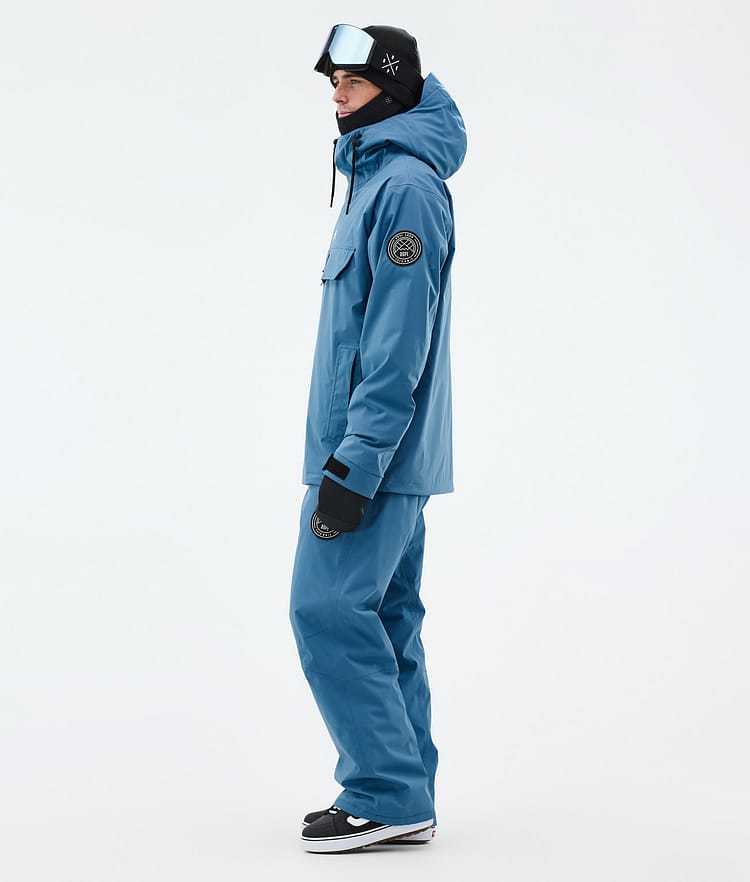 Dope Blizzard Snowboard Jacket Men Blue Steel Renewed, Image 3 of 8