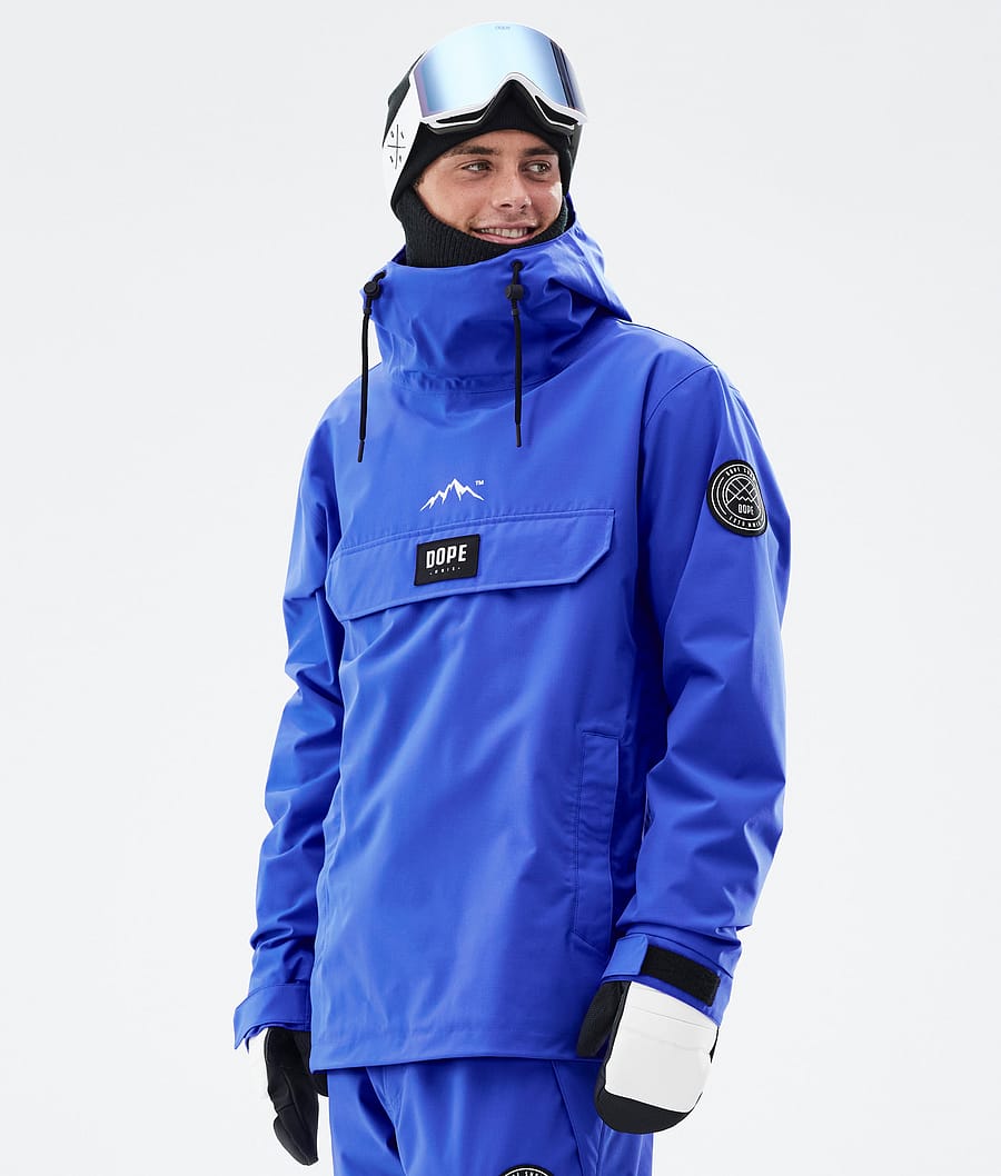 Dope Blizzard Snowboard Jacket Men Cobalt Blue | Ridestore.com