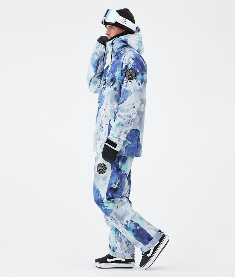 Dope Blizzard Bunda na Snowboard Pánské Spray Blue Green, Image 3 of 8