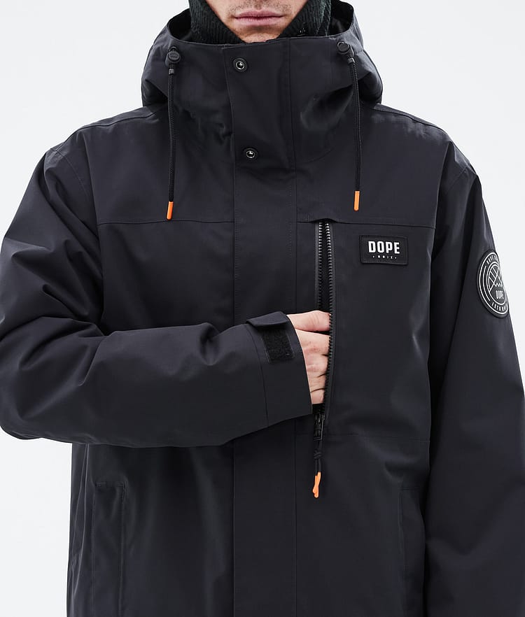 Dope Blizzard Full Zip 24 Snowboard jas Heren Black, Afbeelding 8 van 9