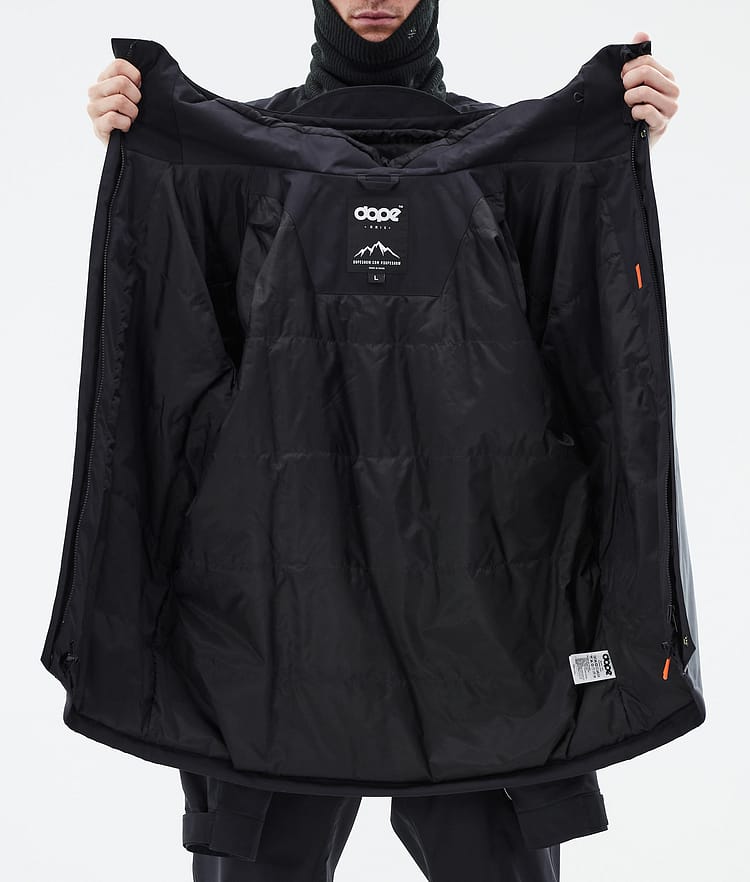 Dope Blizzard Full Zip 24 Snowboard jas Heren Black, Afbeelding 9 van 9