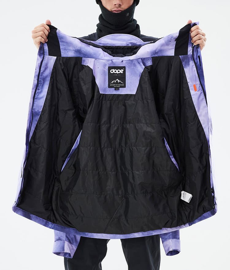 Dope Blizzard Full Zip Ski Jacket Men Liquid Violet, Image 10 of 10