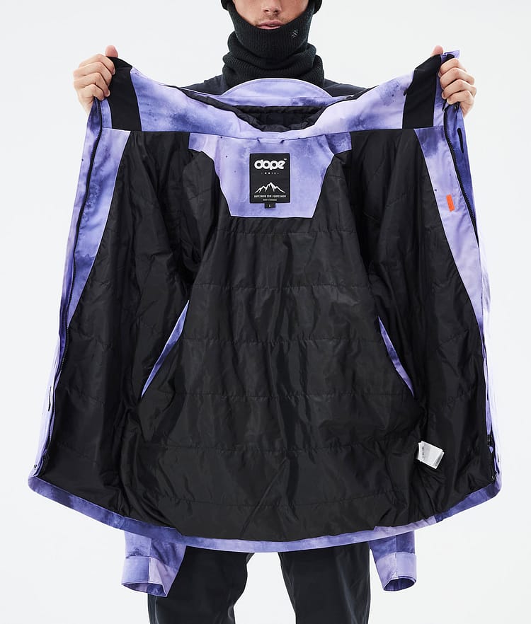 Dope Blizzard Full Zip Ski Jacket Men Liquid Violet