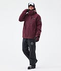 Dope Blizzard Full Zip Veste de Ski Homme Burgundy, Image 2 sur 9