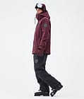 Dope Blizzard Full Zip Lyžařská Bunda Pánské Burgundy, Obrázek 3 z 9