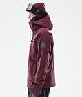 Dope Blizzard Full Zip Veste Snowboard Homme Burgundy, Image 5 sur 9