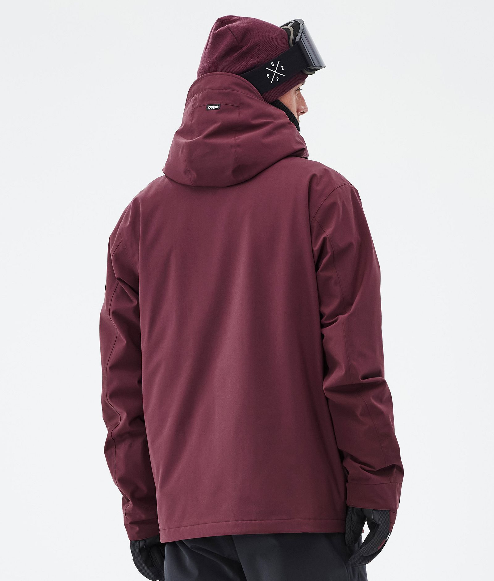 Dope Blizzard Full Zip Lyžařská Bunda Pánské Burgundy, Obrázek 6 z 9