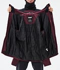 Dope Blizzard Full Zip Skijacke Herren Burgundy, Bild 9 von 9