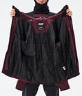 Dope Blizzard Full Zip Snowboard Jacket Men Burgundy, Image 9 of 9