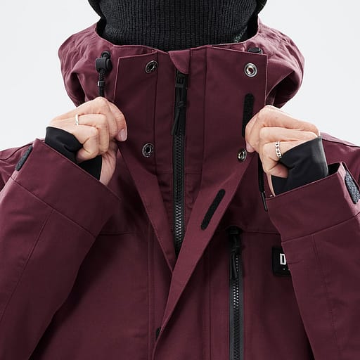 Fermeture éclair frontale à double pattes Image principale des détails du produit,