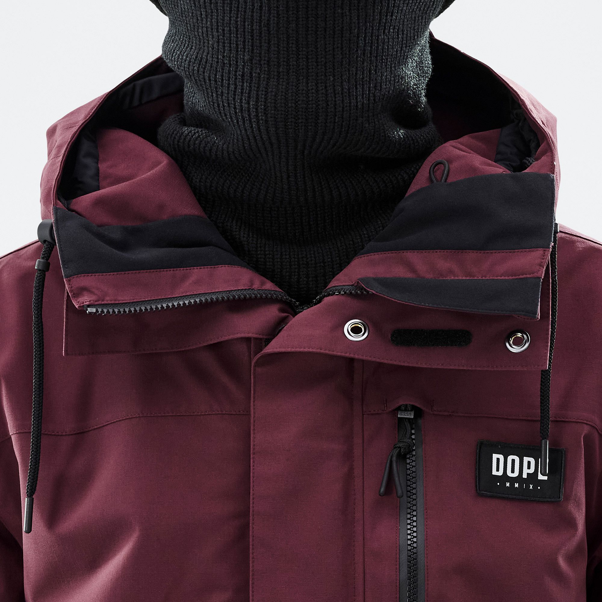 スノーボード Green clothing Heavy jacket burgundy Dope Blizzard Full Zip Snowboard Jacket Men Burgundy